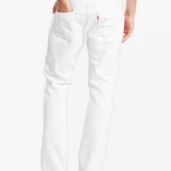 Levi's® Men's 501® Original Fit Button Fly Non-Stretch Jeans (40x30) - Picture 2 of 4